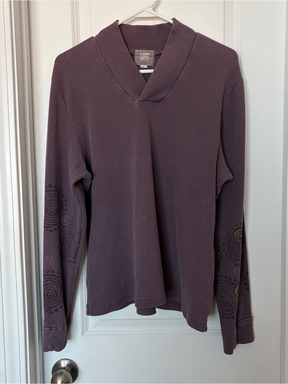 Blue Fish Purple/Copper
Metallic Scoop Neck
Tunic
 Size 1. Fits up to size 16